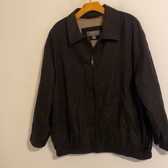 CRAZY HORSE SOLID BLACK FULL ZIP JACKET SIZE XL